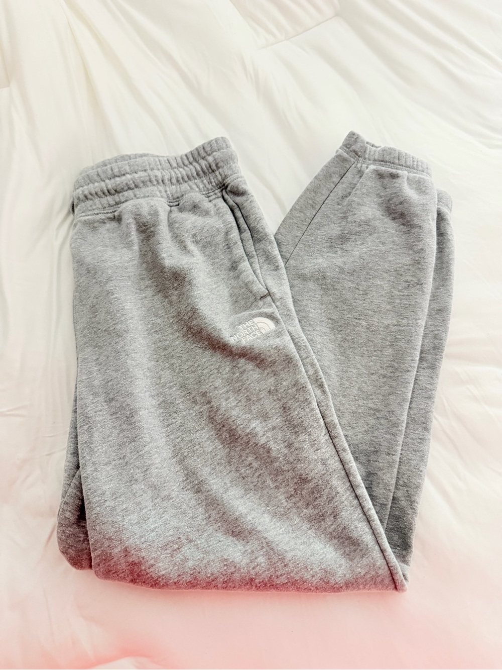 North face grey sweatpants